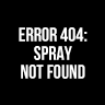 Граффити "Error 404: Spray not found"